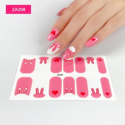 China Custom DIY Manicure Nail Wraps Durable Waterproof Tape Nail Art Stickers Decoration Nail Wraps For Women for sale