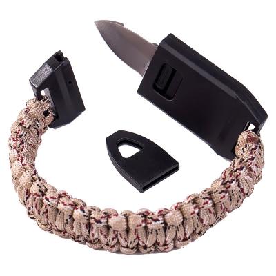 China Manufacturer New Design Luxury Simplicity Bracelet Survival Wilderness Outdoor Survival Tool for sale