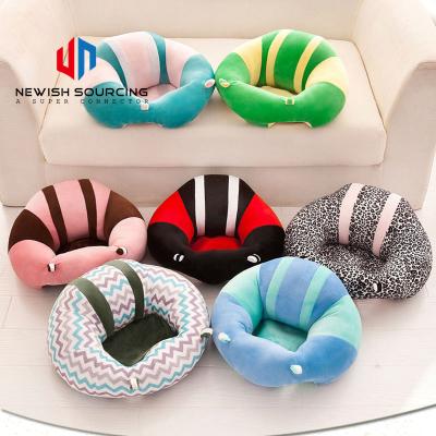 China Patio\Garden\Outdoor Warm Style Safety Baby Learn Plush Toy Creative Children Cartoon Soft Sofa Baby Learn Chair Gift for sale