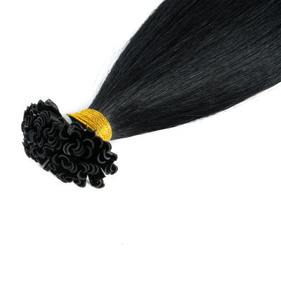 China Best Selling Straight Human Hair U Tip Hair Extensions U Tip Virgin Virgin Hair Straight Hair Think End for sale