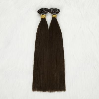 China Best Selling Straight 10A Grade Flat Tip Hair Extensions Keratin Hair Extensions Flat Tip for sale