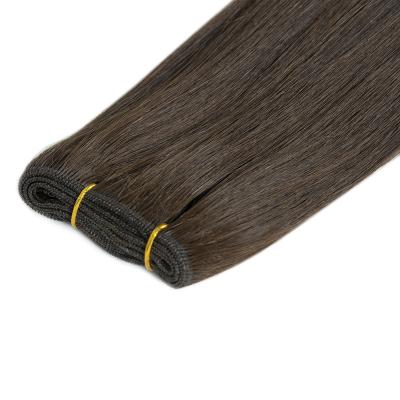 China Factory Wholesale 12A Hair Extensions 100% Cuticle Aligned Healthy Hair Quad Weft Weft Extensions Double Pulled for sale