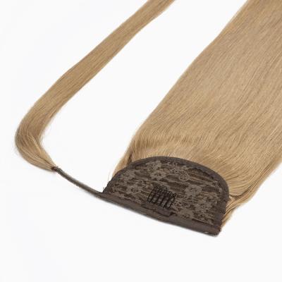 China High Quality Remy Human Hair Ponytail Extensions Natural Curly Curly Ponytail for sale