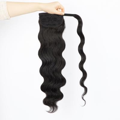 China Good Quality Cheap Curly Ponytail Extensions Curly BW Ponytail Hair Extensions for sale