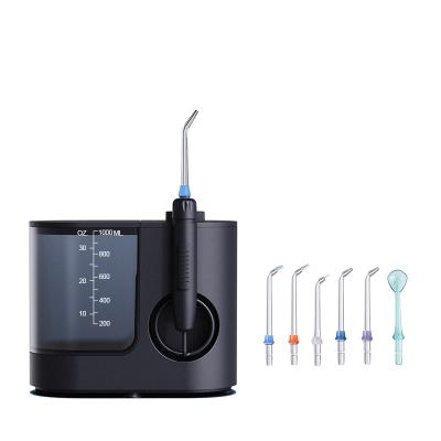 China Wholesale IPX7 Capacity 1000ML Waterproof Teeth Whitening Cleaner Portable Electric Water Dental Flosser Oral Irrigator for sale