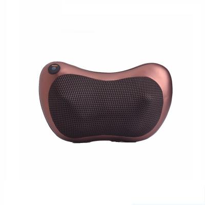 China Portable Hot Selling Back Neck Heated Shiatsu Massager Cordless Rechargeable 3D Massage Kneading Pillow for sale