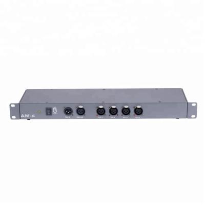 China DMX Lighting Solution 8 Ports DMX Signal Amplifier / Splitter / Distributor Stage Light DMX Signal Splitter for sale