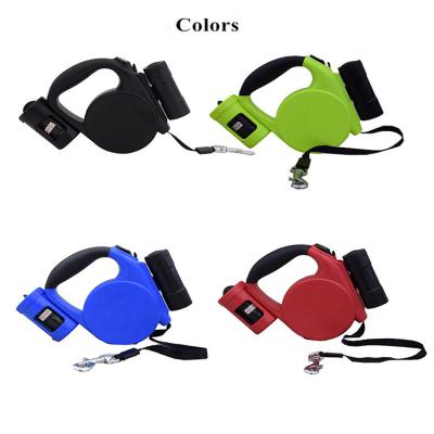 China Wholesale Custom Retractable Strong Quick Release 2m Heavy Duty 5m Large Dog Led Lightweight Leash For Large Dogs for sale