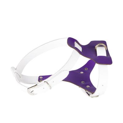 China Custom Suppliers Wholesale Custom Made Comfortable Service Size Leather Dog Harness UK For Large And Small Dog for sale