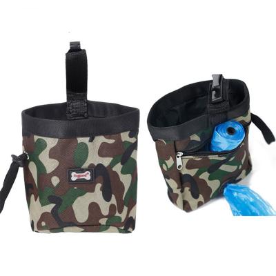 China Durable Portable Dog Poop Bag Stand Up Dispenser Cheap Camouflage Color For Outdoor for sale