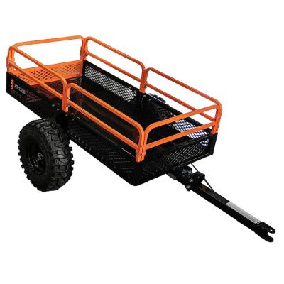 China 1500 pound multi-purpose vehicle cargo trailer, suitable for lawn and garden tractors, ATV, UTV, etc. for sale