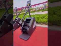 Aerobic equipment, intelligent button stair climbing machine, plug-in stepping emergency stop stair