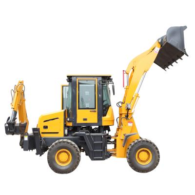 China Hotels New Cheapest Multifunctional Mini Tractor Abel Backhoe Loader Back Hoe With List Price For Sale for sale