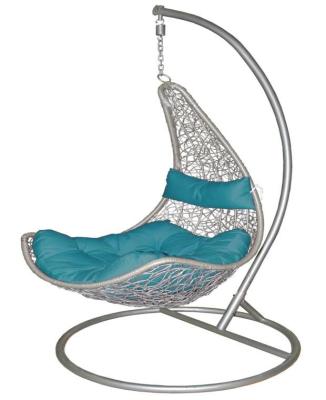 China Super Comfortable Hanging Egg Furniture Swing Chair Outdoor Rattan Hand - Woven Single Seat Swing Chair for sale