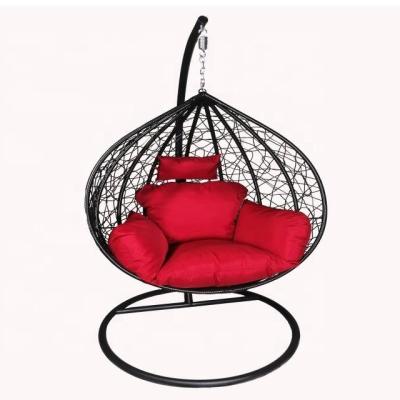 China Modern Outdoor Metal Egg Furniture Hanging Swing Chair for sale