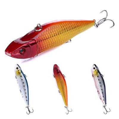 China Hengjia 14.8cm Real ABS Hard Plastic Material 48.5g Fish Like Hard Plastic Winner Big Huge VIB Fishing Lure Bait For Saltwater for sale