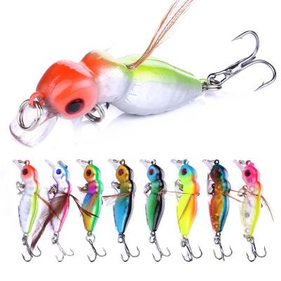 China Wholesale 4.5cm ABS Hard Plastic Artificial Casting Insect 3.4g Baits Wasp Bee Fishing Lures For Bass for sale