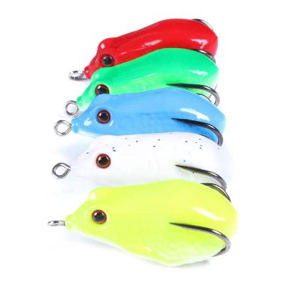 China ABS Plastic Popular Hengjia 5cm Plastic Frog 10g Handmade Soft Lures for sale