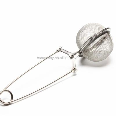 China Sustainable Multifunctional Fine Mesh Spoon Strainer Stainless Steel Sieve Set With Handle 4.5cm for sale