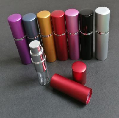 China Portable Perfume Aluminum Mini Refillable Perfume Empty Spray Bottle for sale