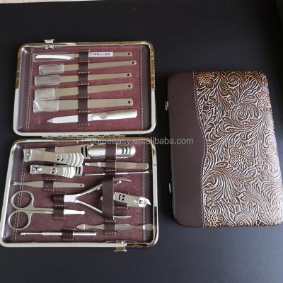 China 2022 17 piece set beauty suits Korean manicure and pedicure tools JJ01-A for sale