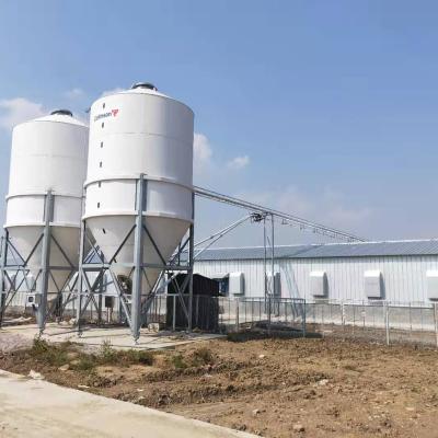 China Farms Galvanized Silo Chicken Farm House Poultry Farm Chicken House for sale