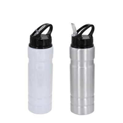 China 700ml Sustainable Sublimation Aluminum Sports Bottle With Folding Spout for sale