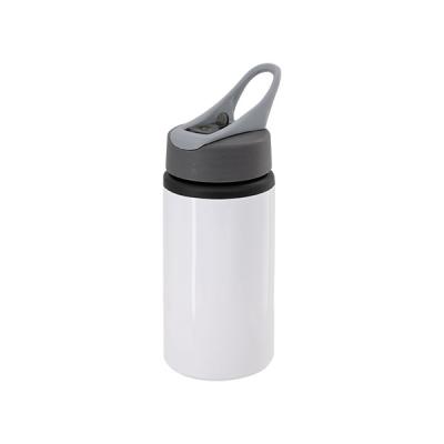 China Sport Viable Aluminum Bottle With Straw Lid Sublimation Blanks Sublimation Water Bottle for sale