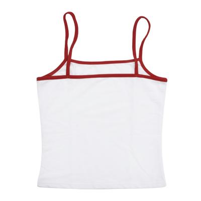 China Custom Wholesale Sexy Breathable Polyester Sublimation Blanks Camisole for sale