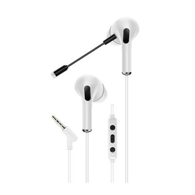 China Siri Function 3.5mm Wired Gaming Headset Music Earphones With Microphone Volume Control For All Mobile Phone for sale