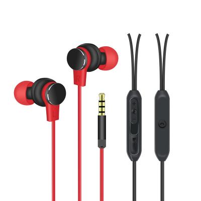 China Cable Type Wired Headphones With Mic High Quality Stereo Earphones For Sport for sale