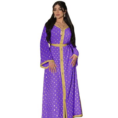 China Summer Design Fashion Casual Daily Muslim Dress Modern Dress Muslim Women Casual Dress for sale