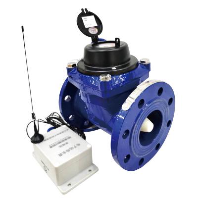 China DN 50 Cast Iron Flange End Muti-Jet Commercial Woltman Type Remote Water Meter for sale