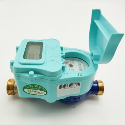 China DN 15 Prepaid Water Meter Remote Control Prepaid With IC Card Automatic Valve Control for sale