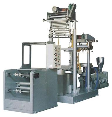 China Flexible Transparent Film PVC Heat Shrink Film Blowing Machine for sale