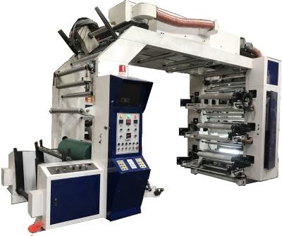 China Hotels YT6800 pp high speed opp plastic film bag paper belt Flexo printing machine for sale