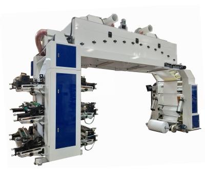 China Hotels 61000 six colors plastic bag flexo printing machines for sale