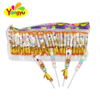 China Natural Halal Mixed Fruits Flavor Muffin Candy Stick Candy Lollipop for sale