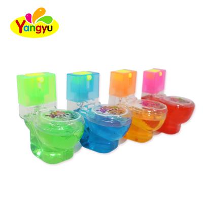 China Halal Products Toilet Shape Sour Fruits Spray Candy for sale