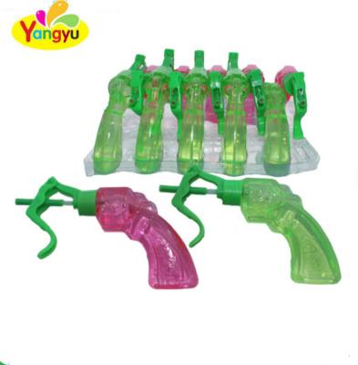 China Big Natural Nice Nice Gun Shape Sour Liquid Spray Candy Toy for sale