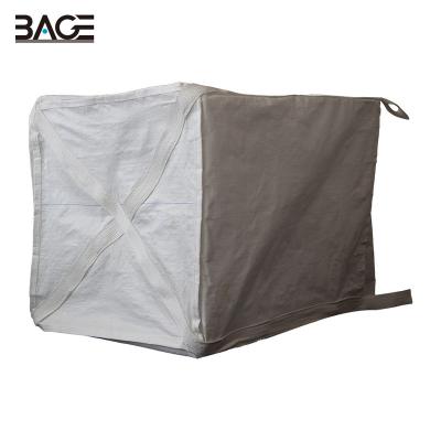 China Breathable High quality PP 2 ton big bag FIBC bulk jumbo sand ore building material container bags for sale