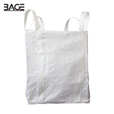 China Breathable High quality PP 2 ton big bag FIBC bulk jumbo sand ore building material container bags for sale