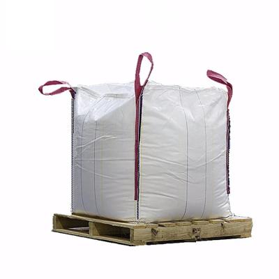 China Breathable Polypropylene FIBC PP Big Bag GRS Certified Factory 2000KG Bulk Sack Inner Corner 1 Ton Super Jumbo Sand Bag PP Woven Jumbo Bag for sale