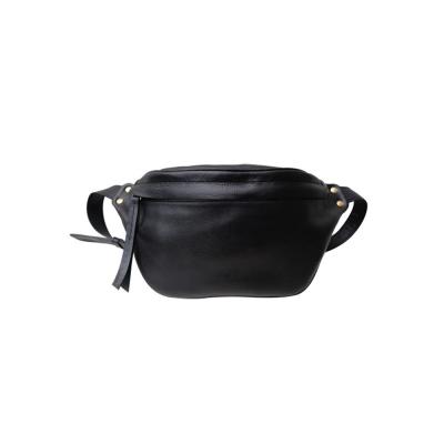 China Newest high quality genuine leather unisex handmade fashionable NATIONAL Multifunctional Fanny Waist Bag for sale