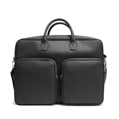 China High Quality Men Customization Large Brief Cowhide Leather Laptop Handbag For Laptop for sale