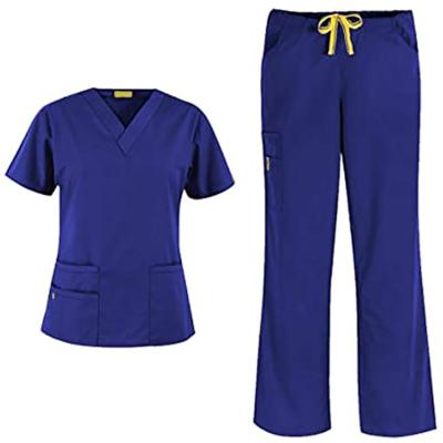 China Breathable Women Stretch Jogger Scrub Square Elegant Uniform for sale