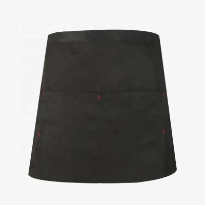 China Floor Release Waist Aprons With 2 Pockets Lounge BBQ And Garden Aprons for sale