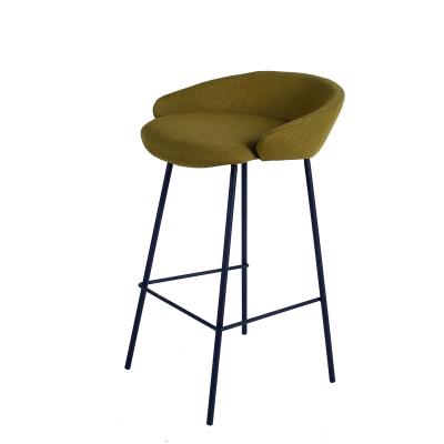 China Mid Century Style PU Leather 360 Degree Rotating Modern Bar Stools Chairs Rustic Barstools With Back And Footrest for sale