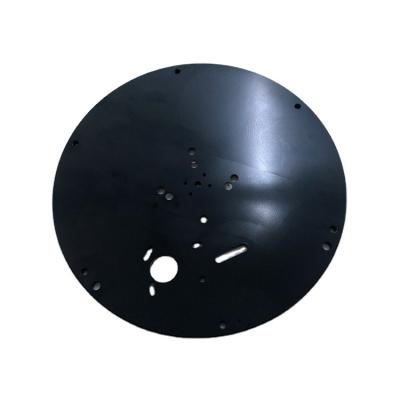 China Aluminum Low Price Guaranteed Quality Anodizing Surface Treatment Round Black Harrow Disc for sale