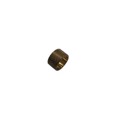 China Professionally Manufactured Brass Cheap Natural Surface Treatment Around Brass Knurled Bushing for sale